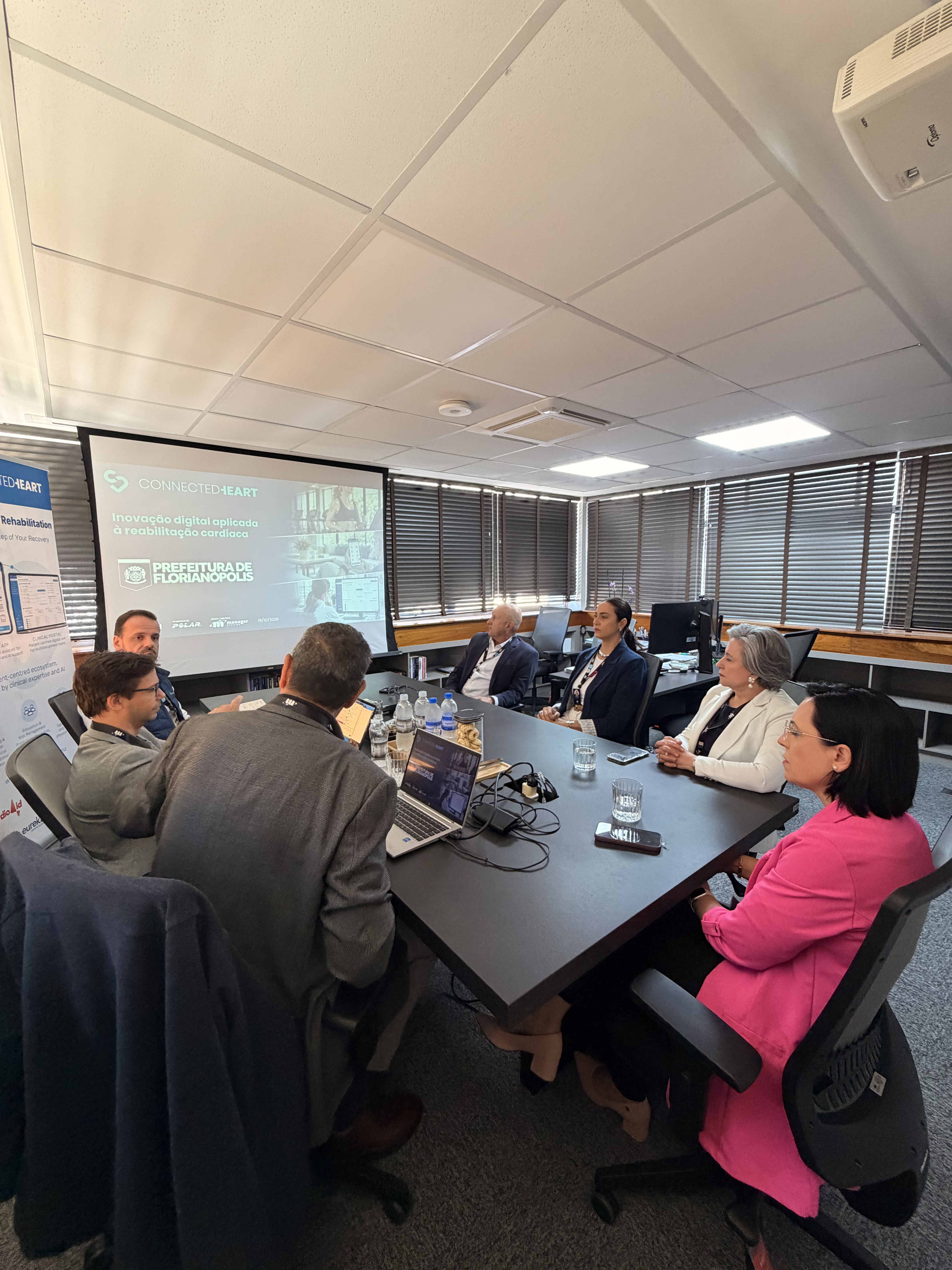 Imagem de capa: Manager Systems recebe visita da Prefeitura de Florianópolis para apresentar o potencial da tecnologia CardioID